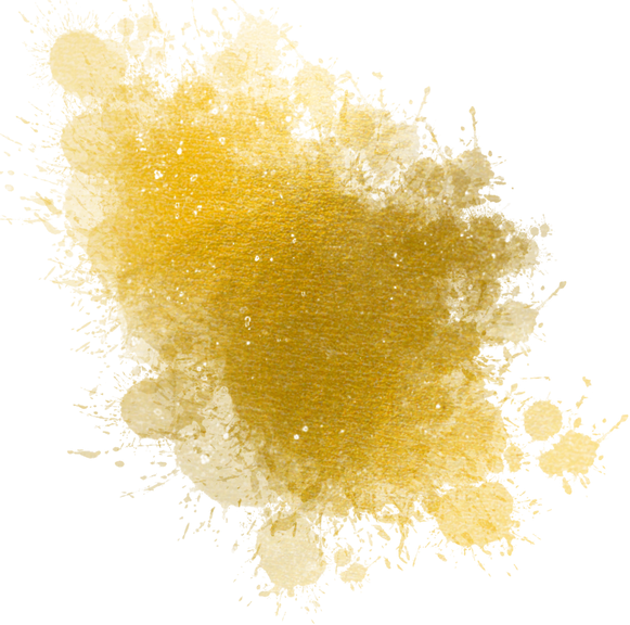 Gold Paint Illustration